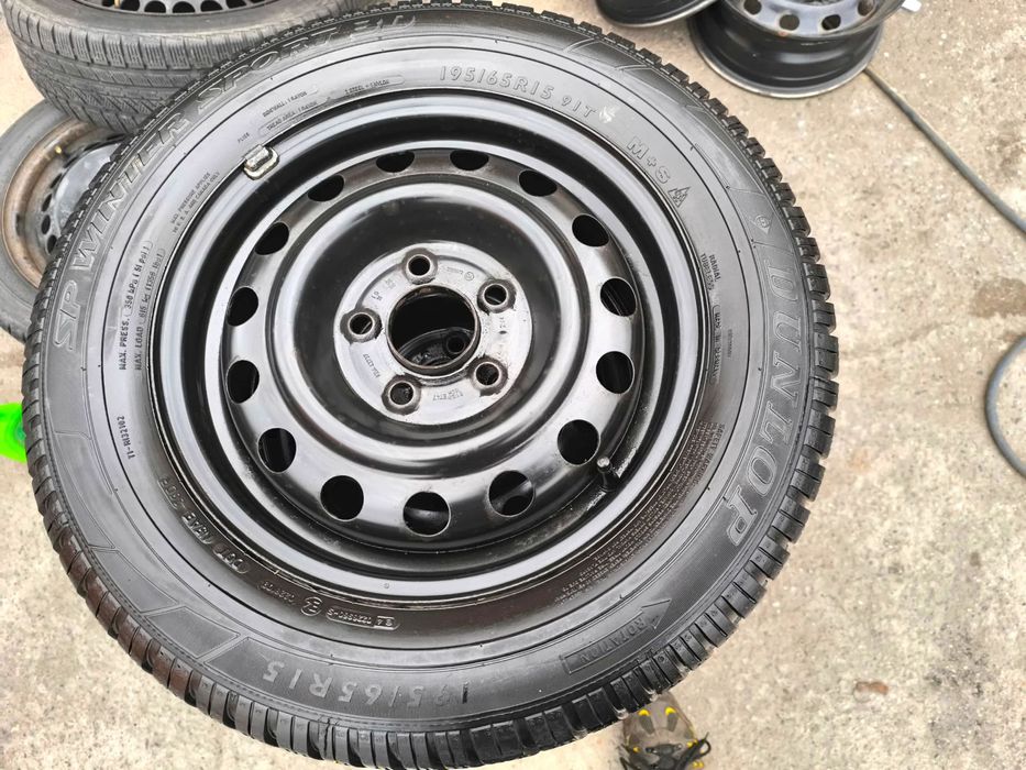 5x114,3 Felgi Stalowe Stal 15 Koła Zimowe Zima MAZDA 5 6 3 MPV KIA VENGA CEED I SOUL HYUNDAI IX20 I30 I 4,5mm Legnica ALU-RAD 195/65