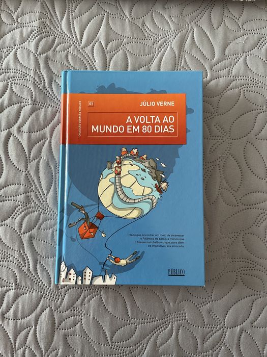 Livro “A volta ao mundo em 80 dias”
