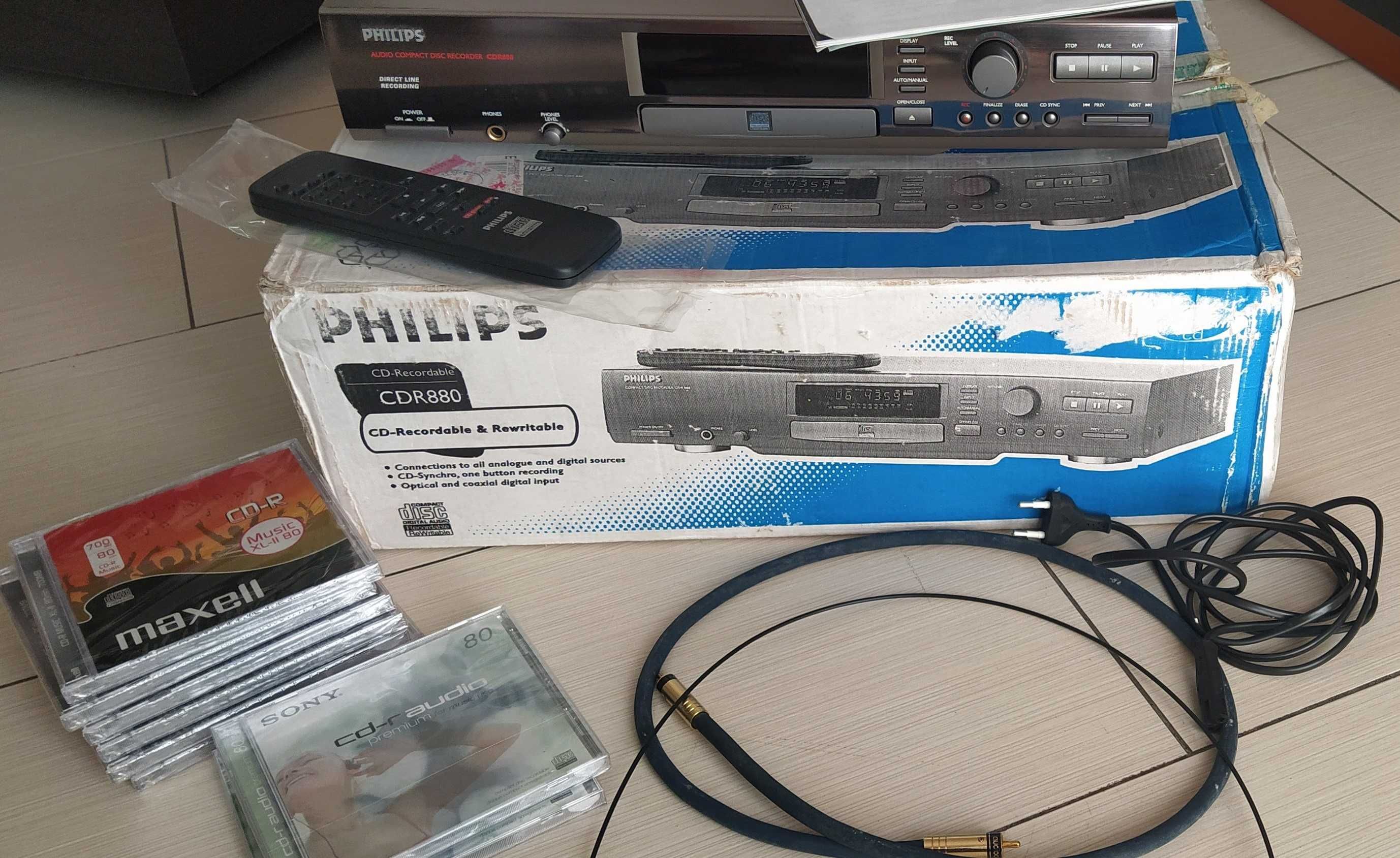 Philips CDR880 Compact Disc Recorder