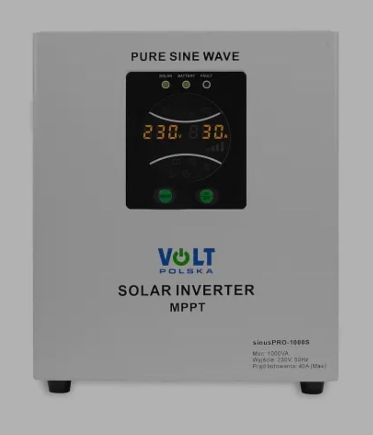 Гібридний сонячний інвертор Volt Polska SINUS PRO 1000 S 12/230V