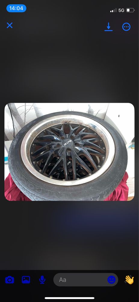 Jantes 17  5x100 troco por 17 5x114