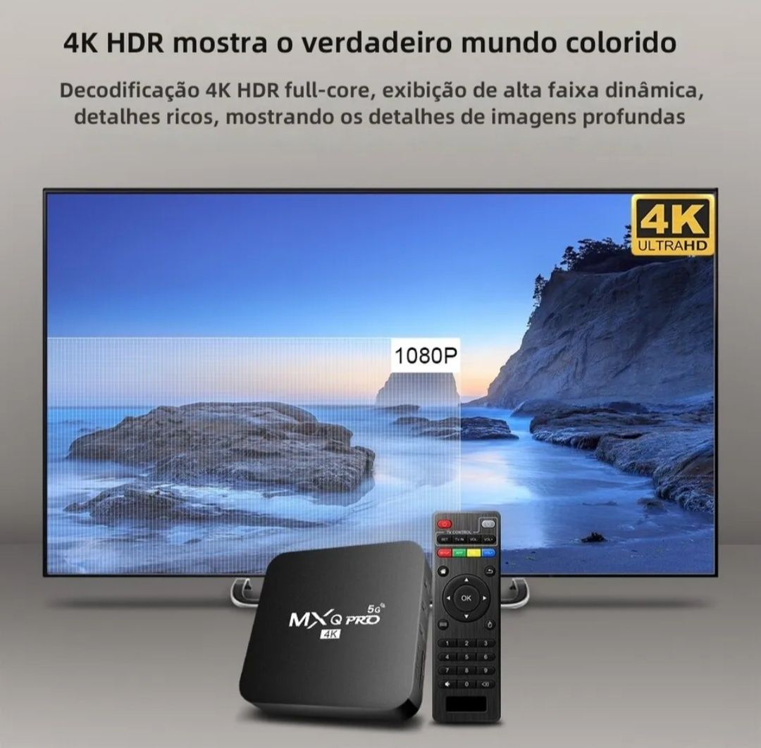 Box TV IPTV Android 4K 5G