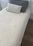 Cama solteiro com colchao Molaflex e estrado Novos