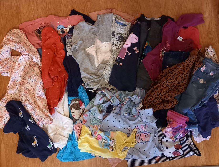 Paka ubrań dziewczęcych rozmiar 116cm Zara H&M Smyk