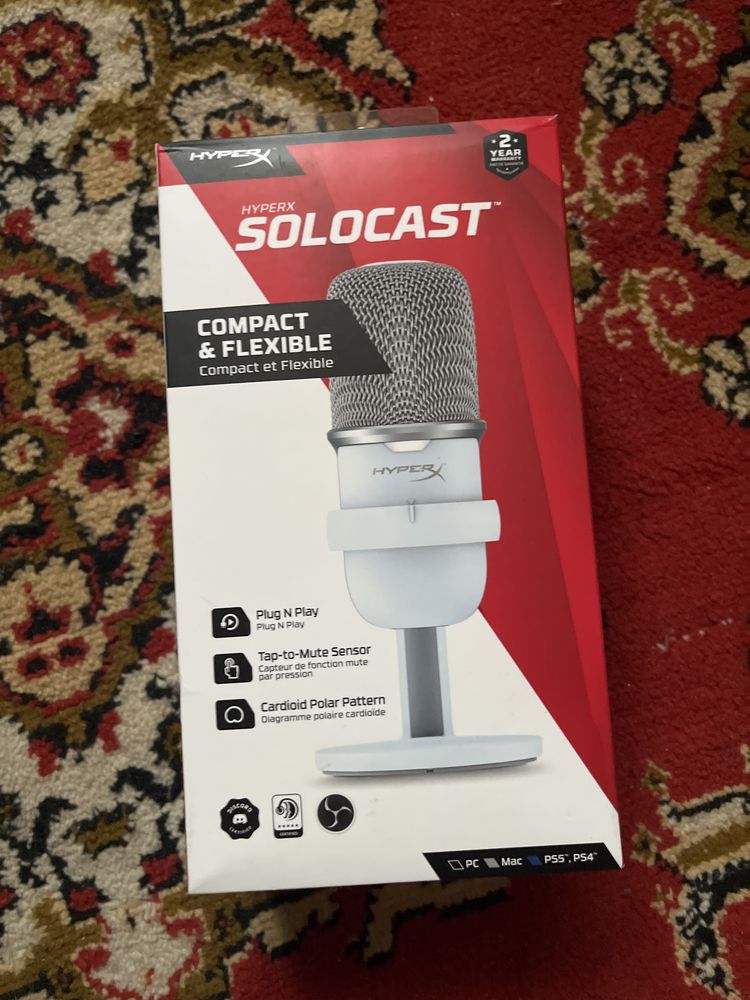 Solocast HyperX мікрофон