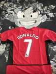 camisola nike man united c. ronaldo 7 tamanho xl