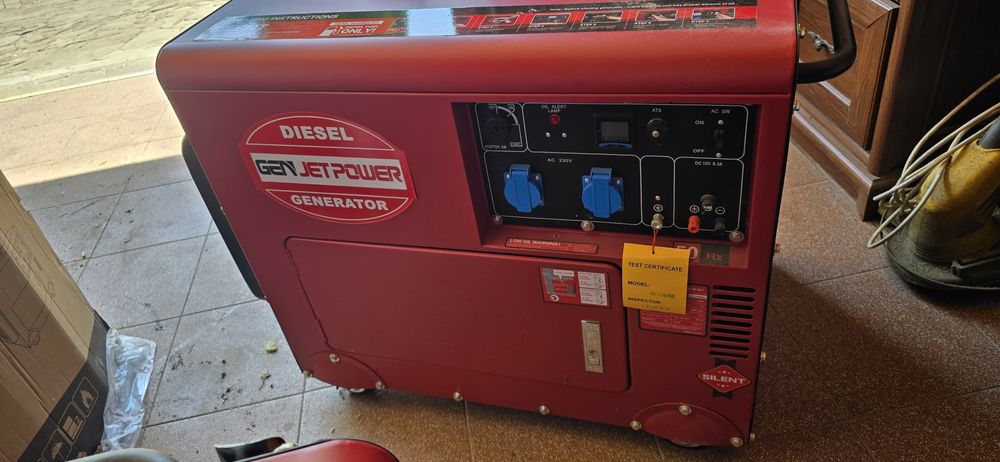 Дизельный генератор Jet Power JDE9500SE