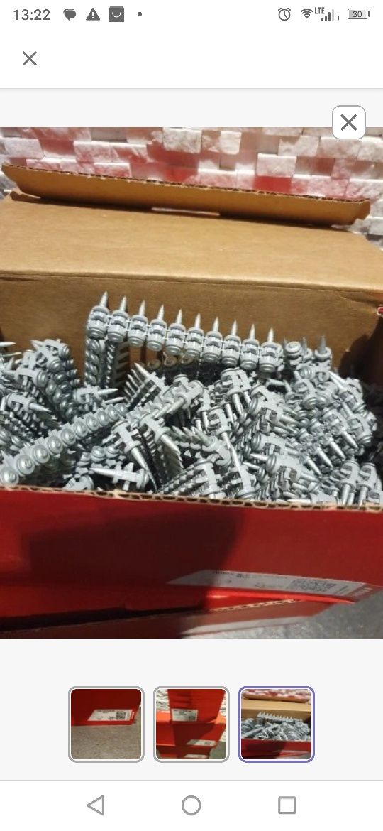 Hilti Gwoździe B3 MX X-P20 mm.BULK 1000. sztuk