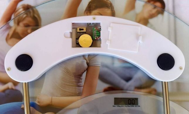 Весы напольные Domotec электронные стеклянные ваги підлогові до 180 кг
