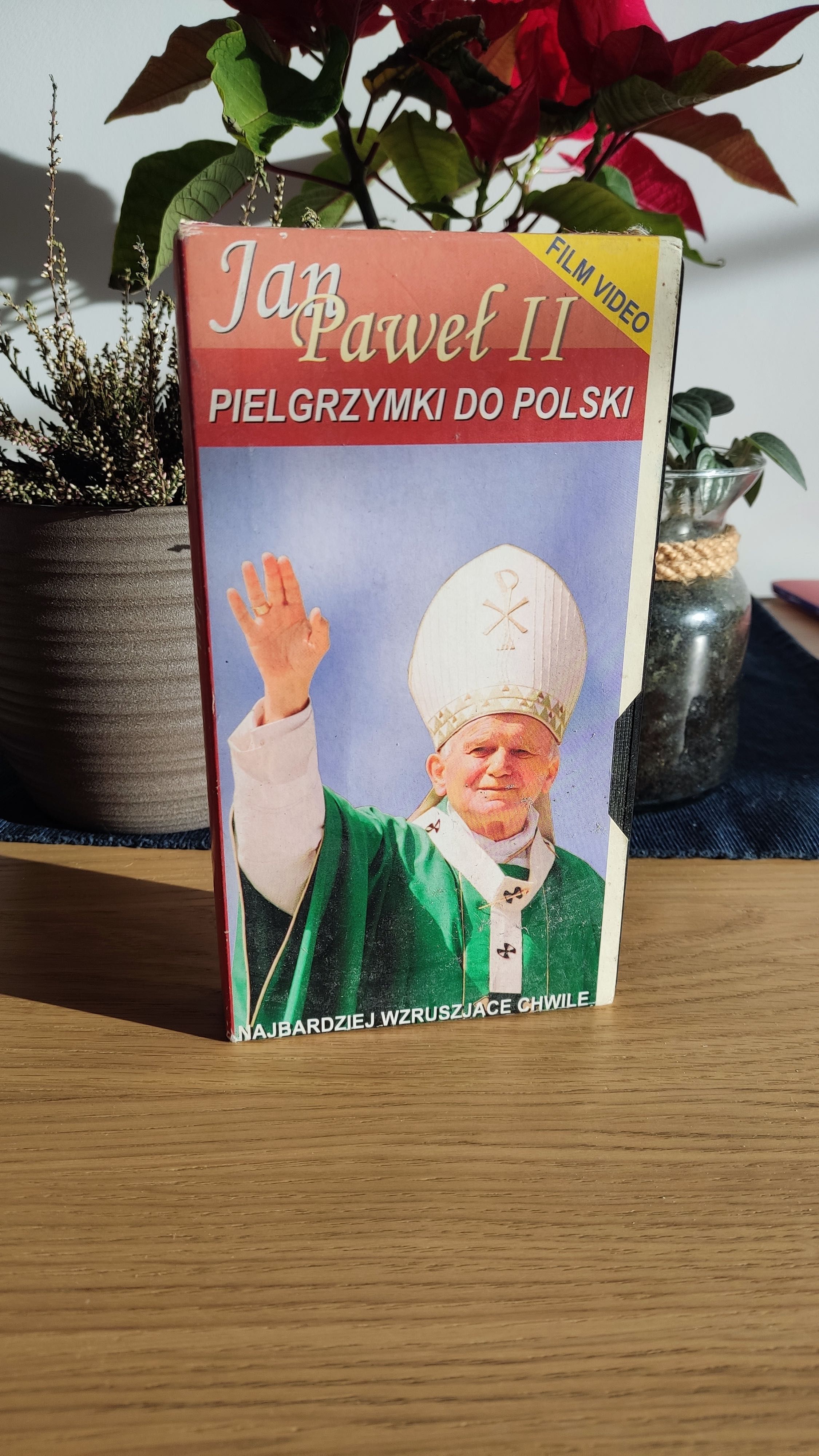 Kaseta VHS - Jan Paweł 2 Pielgrzymki do polski