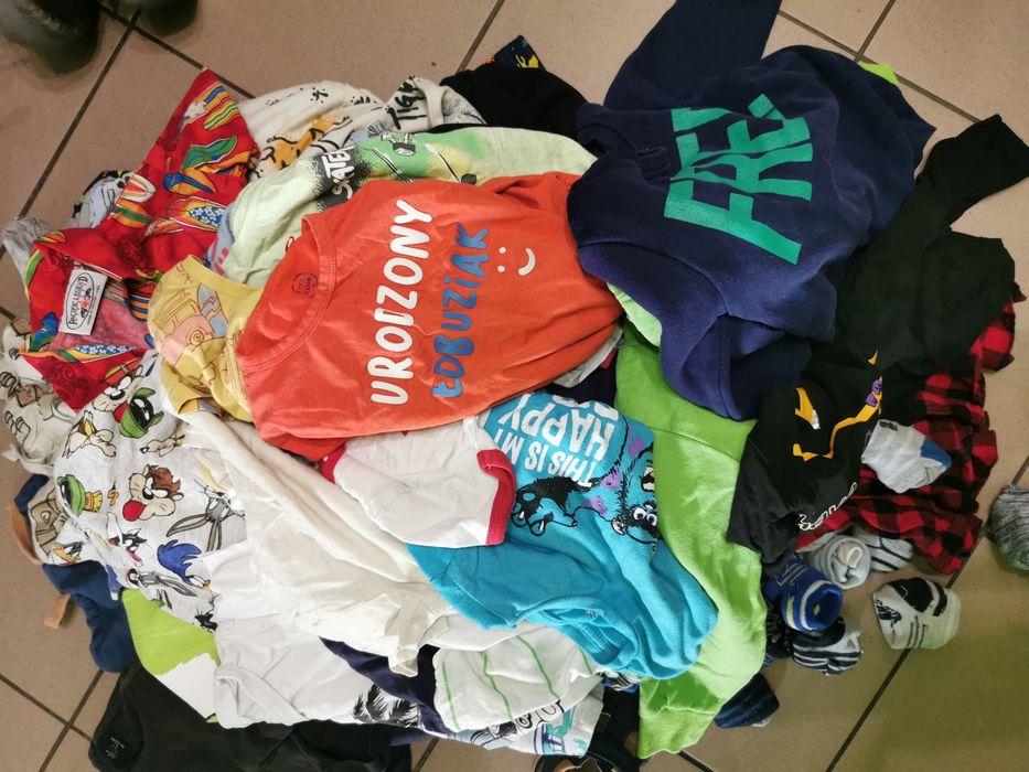 Paka ubranek dla chłopca 98