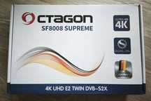 Dekoder Octagon sf8008 4k uhd e2 twin dvb s2x - NOWY -