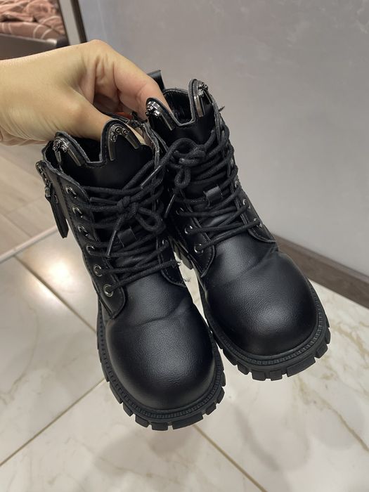 Теплі зимові черевички 17.5 см 29 (28) розмір