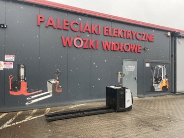 Paleciak elektryczny widły 240 cm 2000 kg Nissan wózek