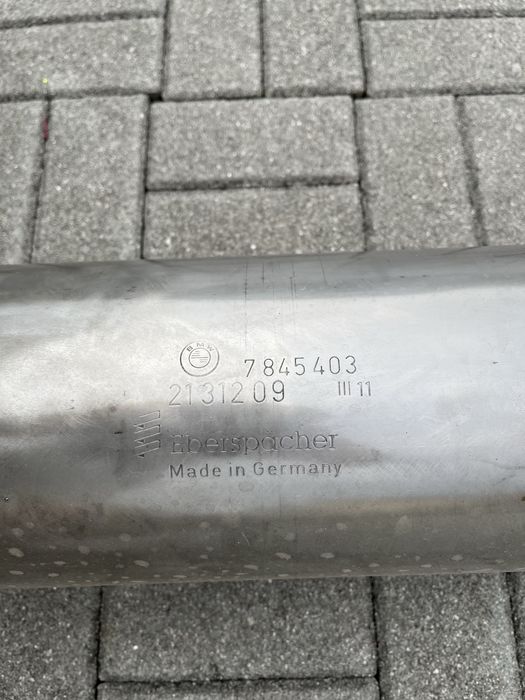 Linha de escape com panela bmw e82 1M
