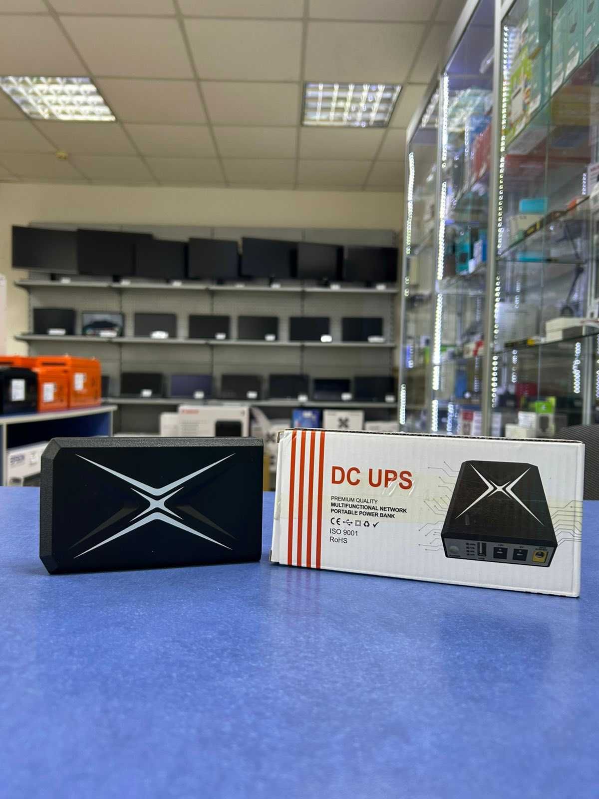 Міні ДБЖ, міні UPS DU-2S25 18.5Wh 12V/1A,  9V/1A, 5V/2A  3.7V*5000mAh