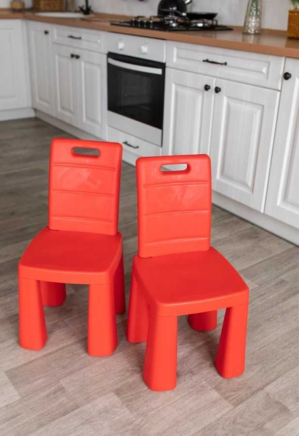 Аэрохоккей + столик + 2 стульчика набор для игры детский долони