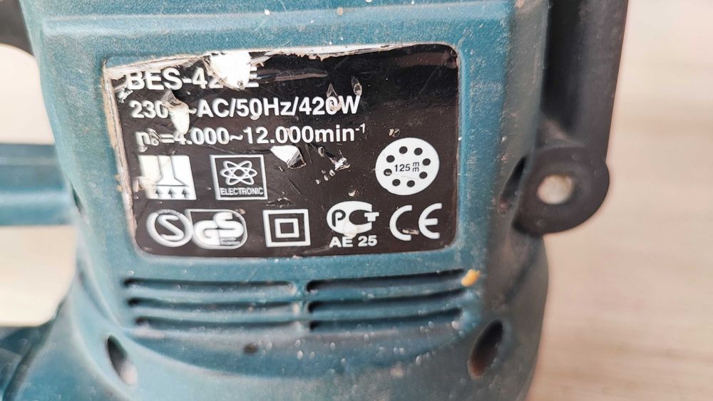 Шліфмашина ексцентрикова Blaucraft BES-420E