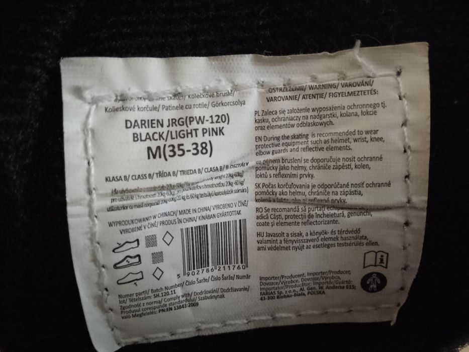 Rolki dla dziewczynki