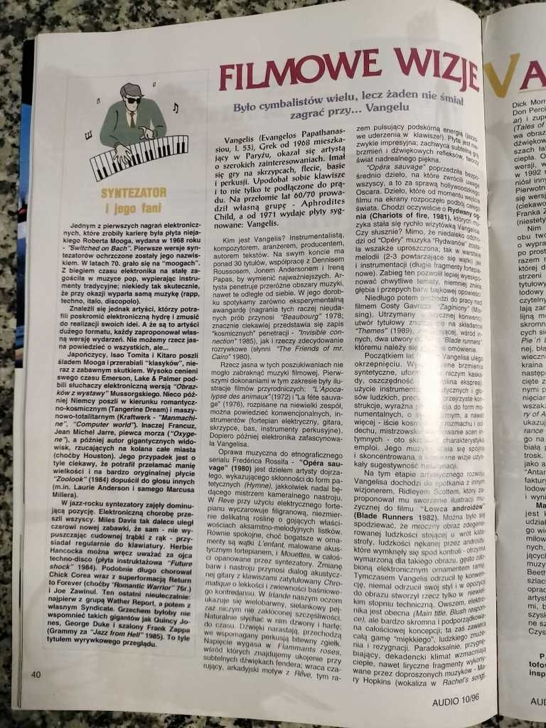 Audio magazyn 10/96