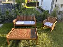 Meble ogrodowe masywne lite drewno teak