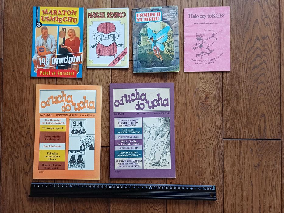 Broszurki z humorem - 6 sztuk