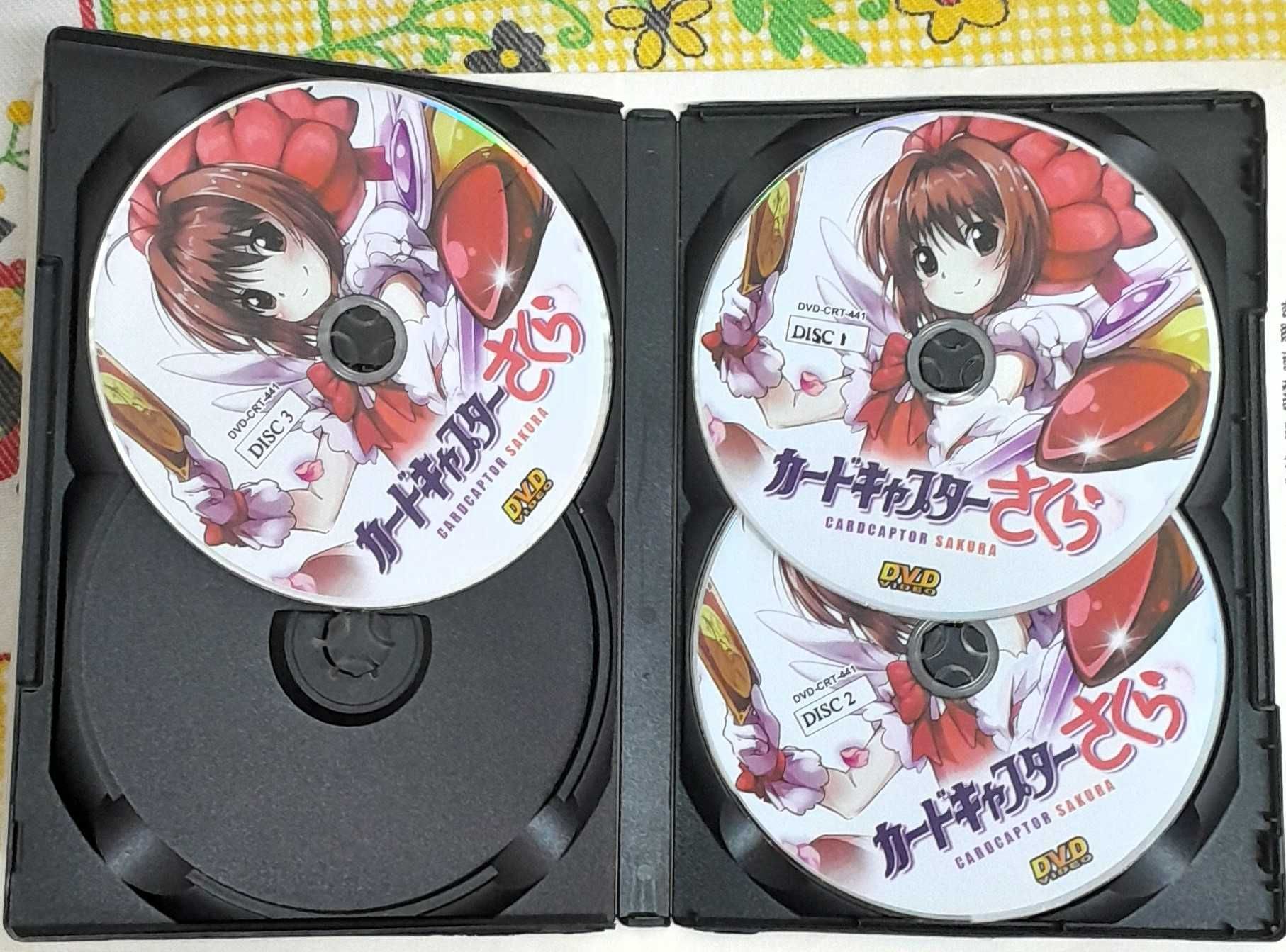 Box 5DVD Sakura Card Captor (edição Malásia) - Full anime + filme