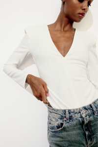 Боді жіночий Zara кофта блузка светр лонгслів