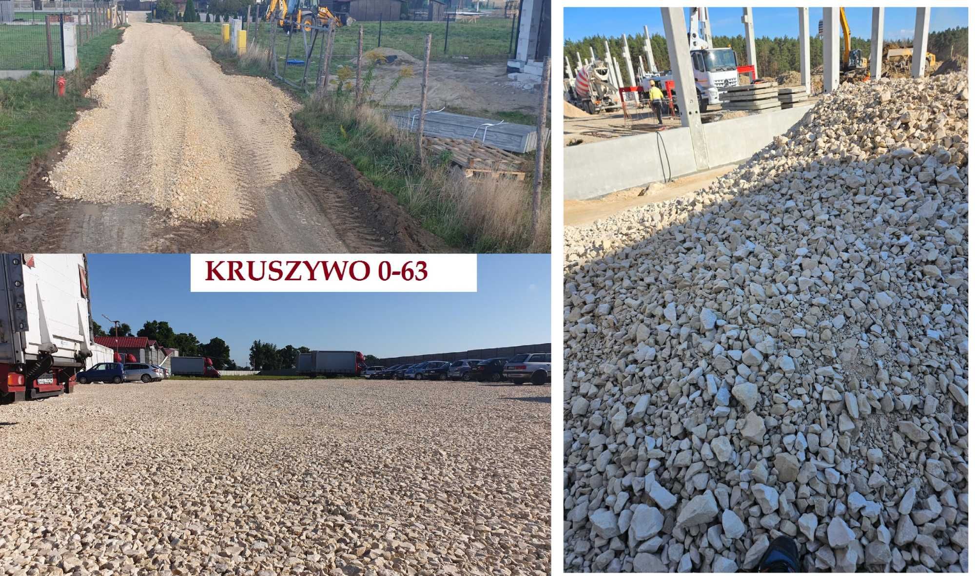 Kruszywo  z Dostawą 28 TON, Kliniec, Tłuczeń, Grysy, Mieszanki-OKAZJA!
