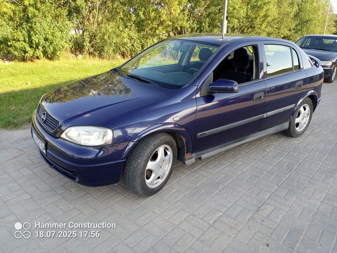 Opel Astra G 1999r 1,6 Ben 101 km