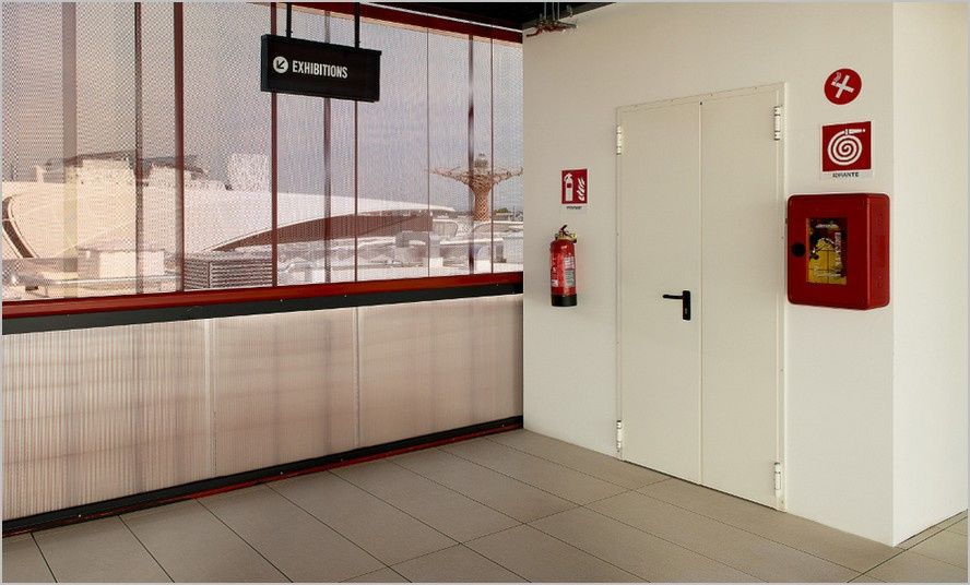 Drzwi Stalowe Techniczne Uniwersalne Metalowe Malowane rozmiar 100 cm