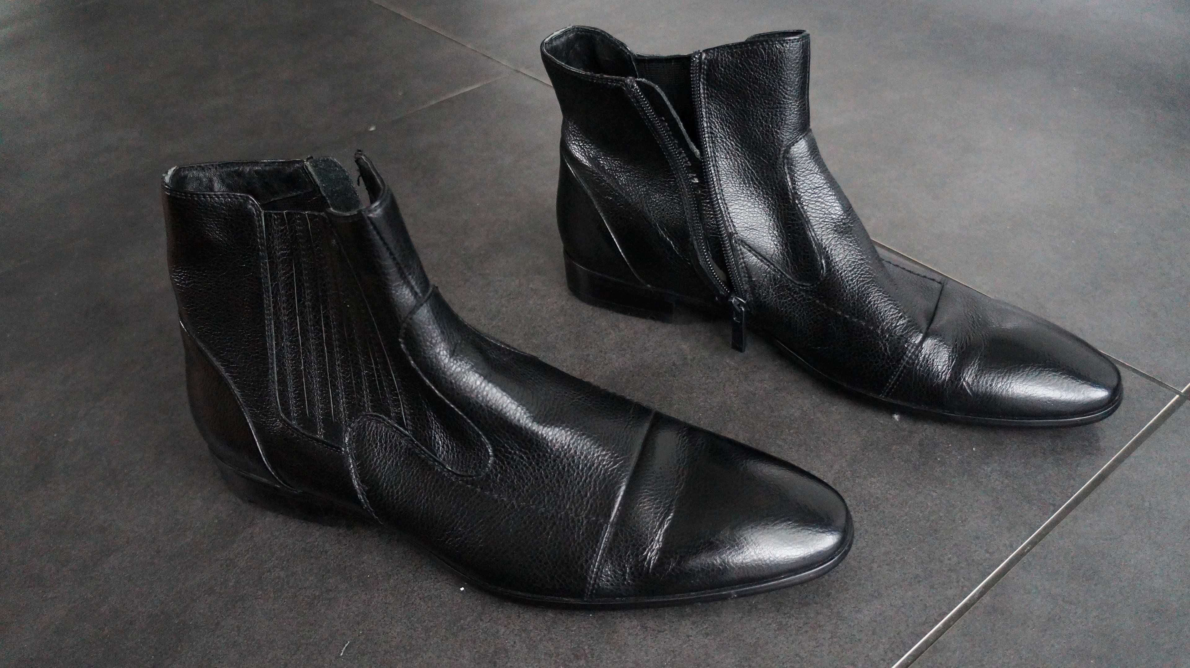 Włoskie Buty skórzane * Alfio Raldo * NOWE rozmiar 42 wkładka 30cm