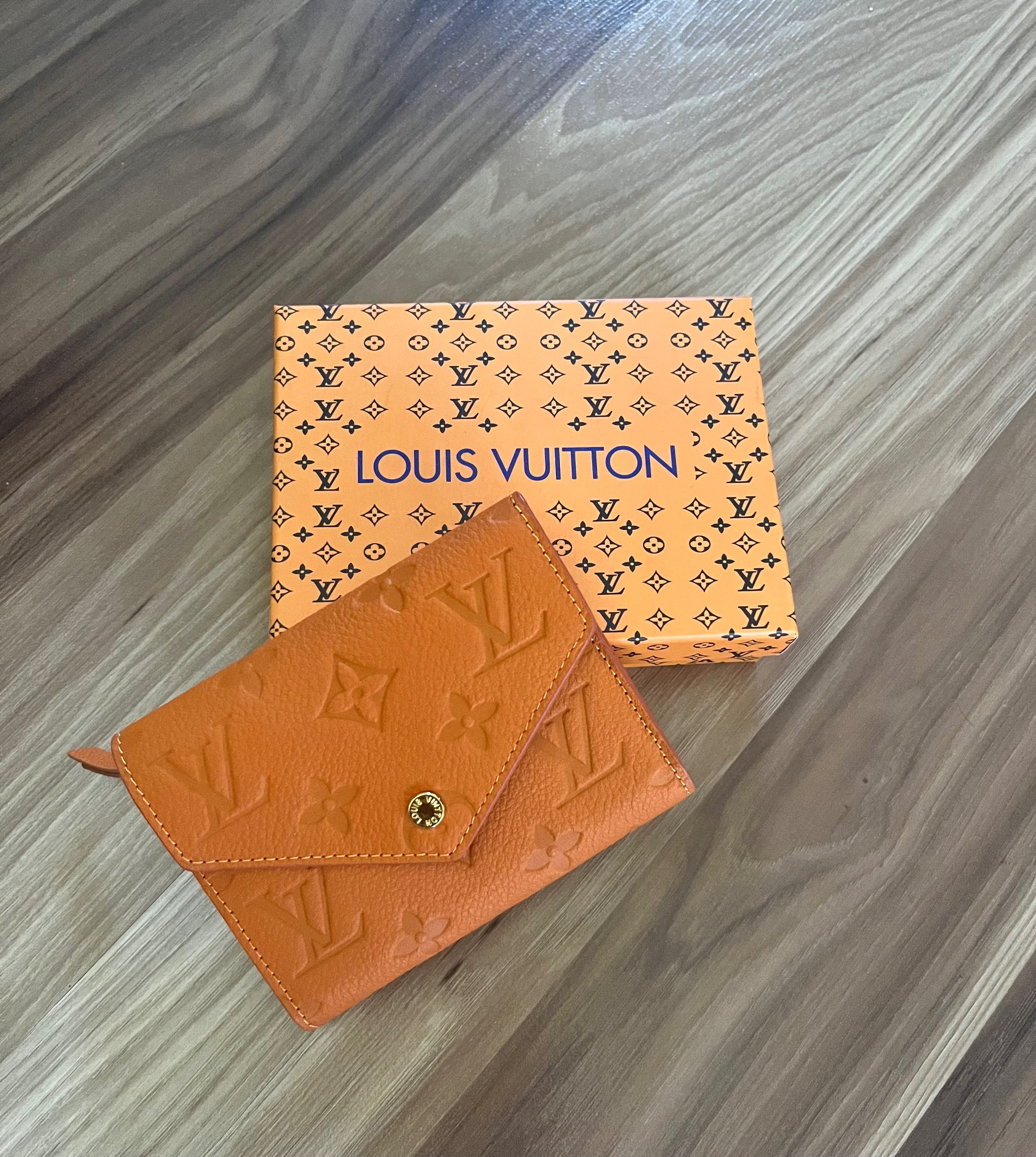 LV Louis Vuitton portfel skóra bydlęca