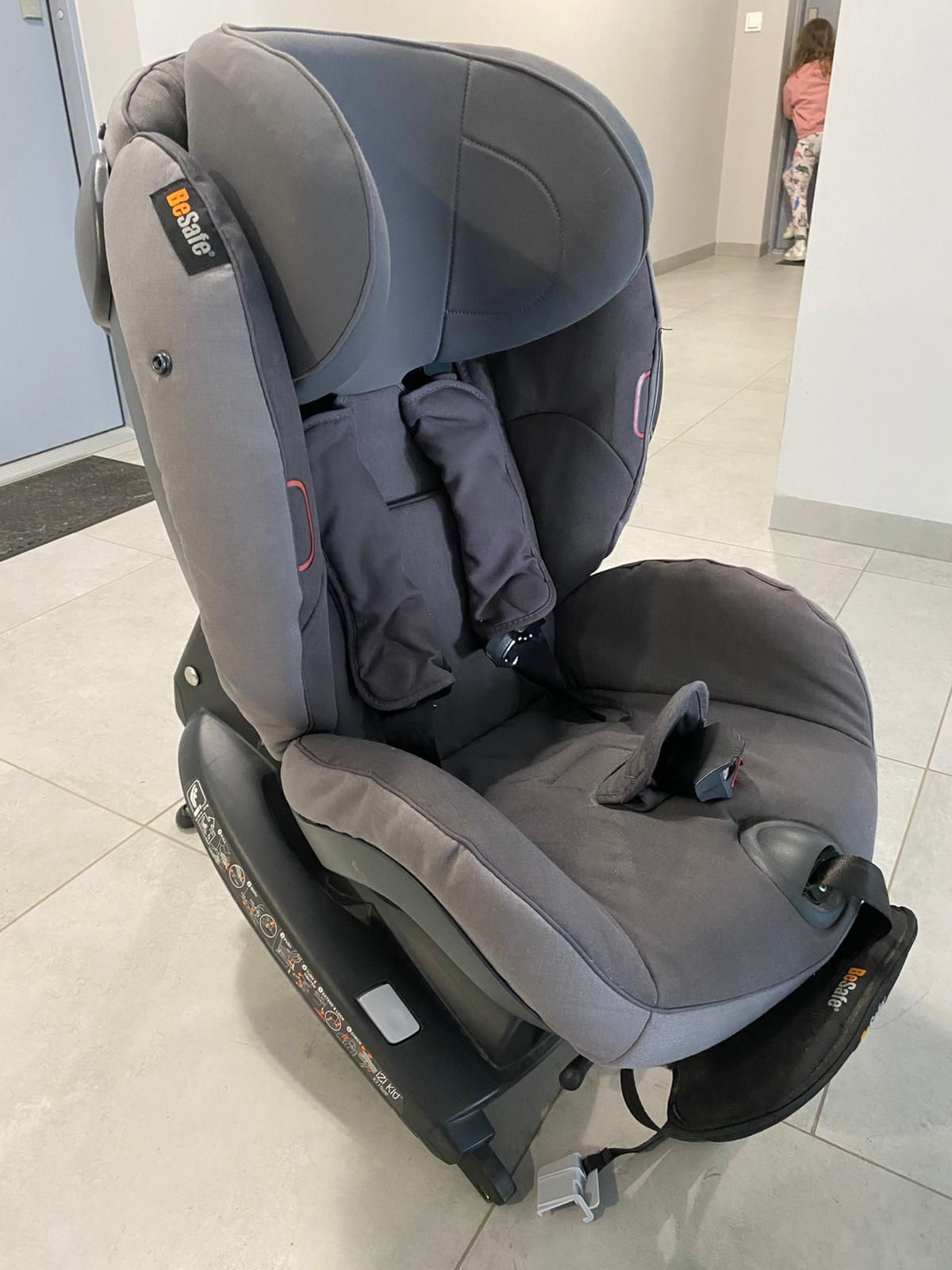 Najbezpiecznieiszy fotelik RWF BeSafe iZi Kid X2 i-Size RWF | ISOFIX |