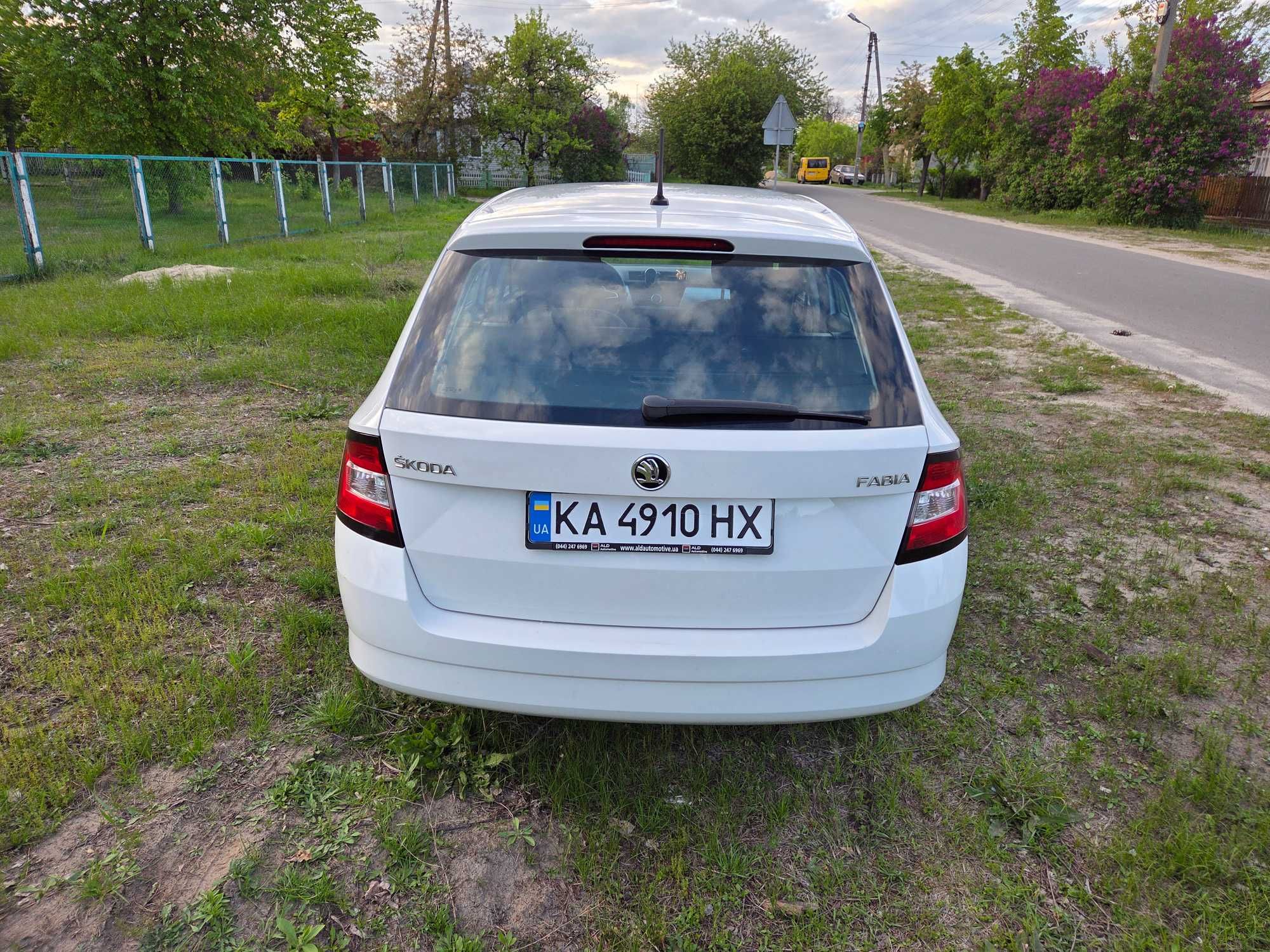 Skoda Fabia Combi III покоління, ОФІЦІЙНА, кінця 2017 р (весь сервіс)