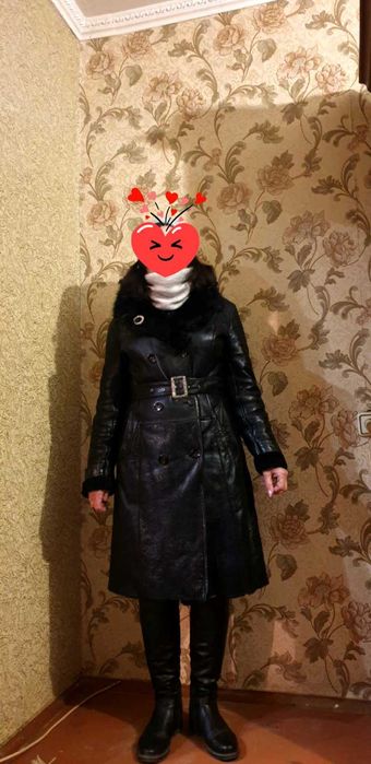 Натуральная дубленка, Турция  размер 48-50