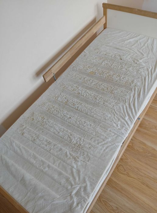 Łóżko Ikea Sniglar 160x70 z materacem