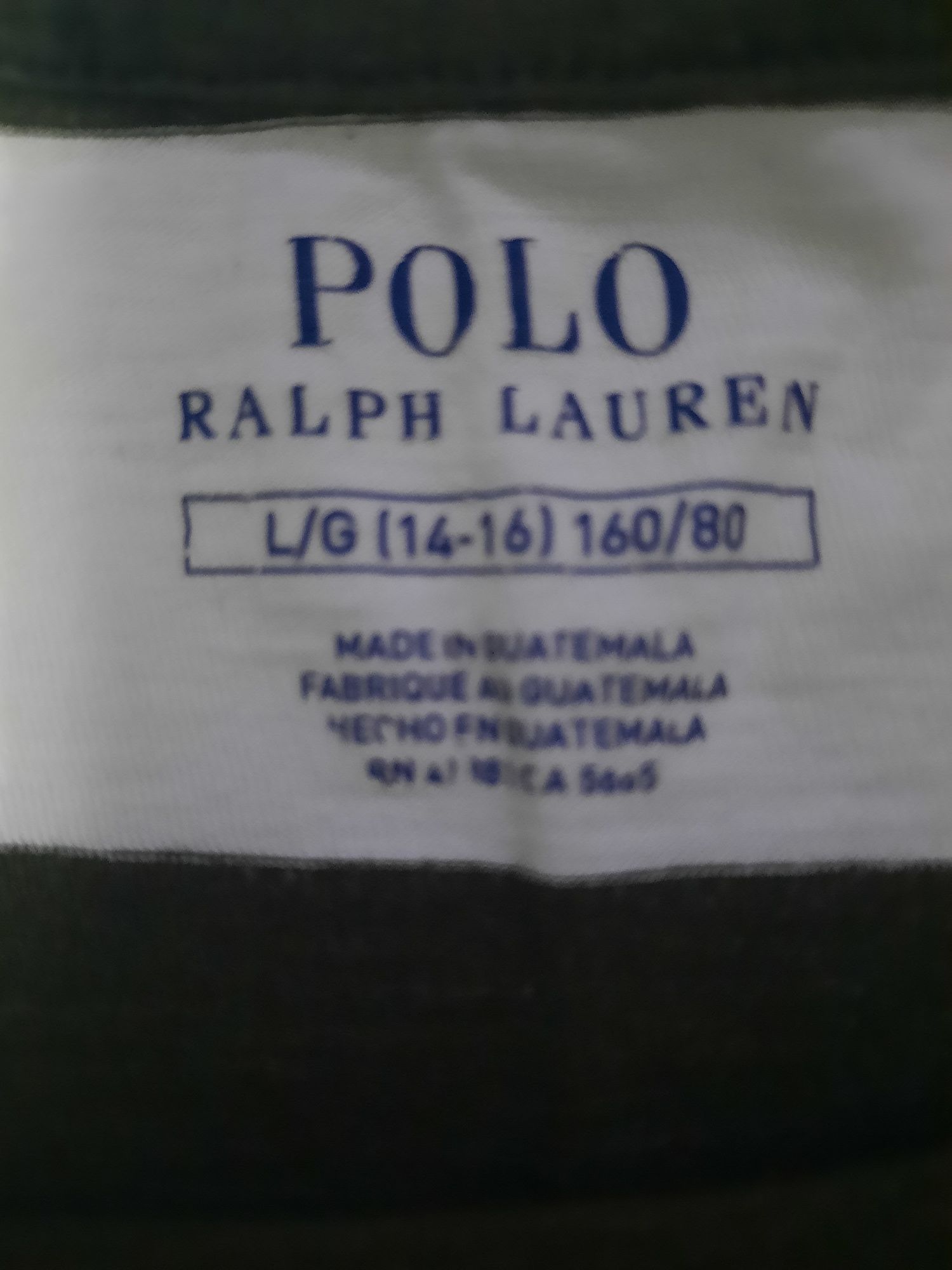 Koszulka POLO RALPH LAUREN (14-16 lat)