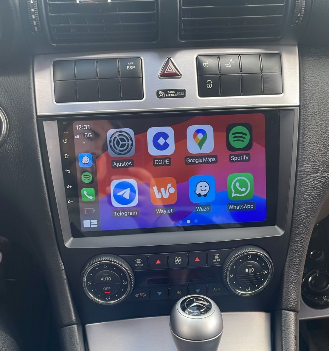 Radio Android Mercedes C Klasa W203 CLC CLK W209