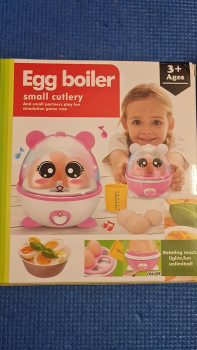 Игрушечная яйцеварка музыкальная интерактивная