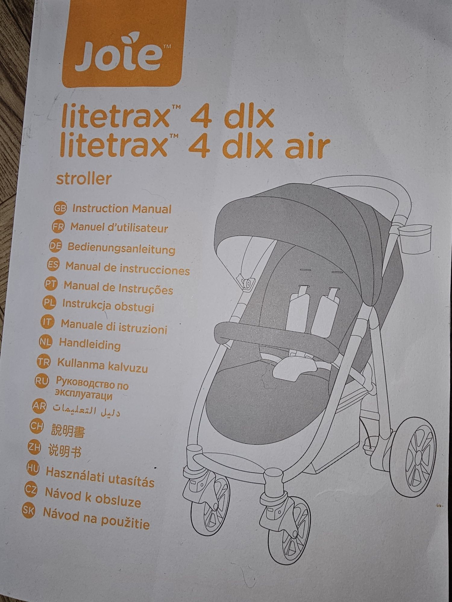 Spacerówka Joie litetrax 4 dlx air