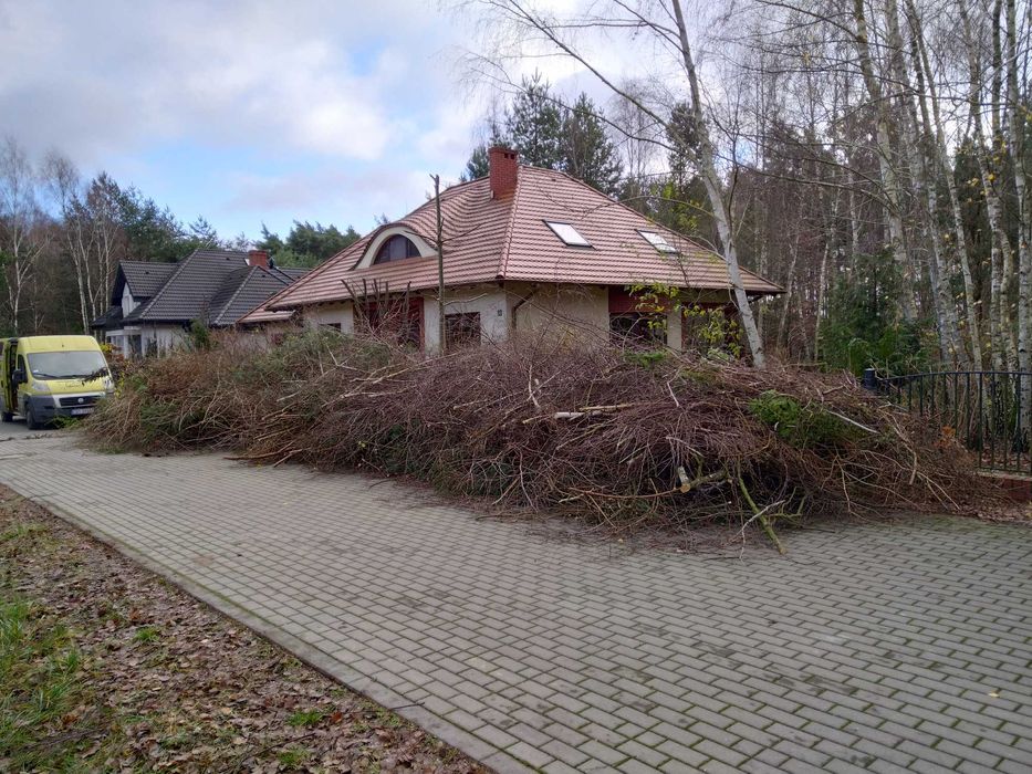 Karczowanie działek, wycinki, usługi rębakiem, porządkowanie działek