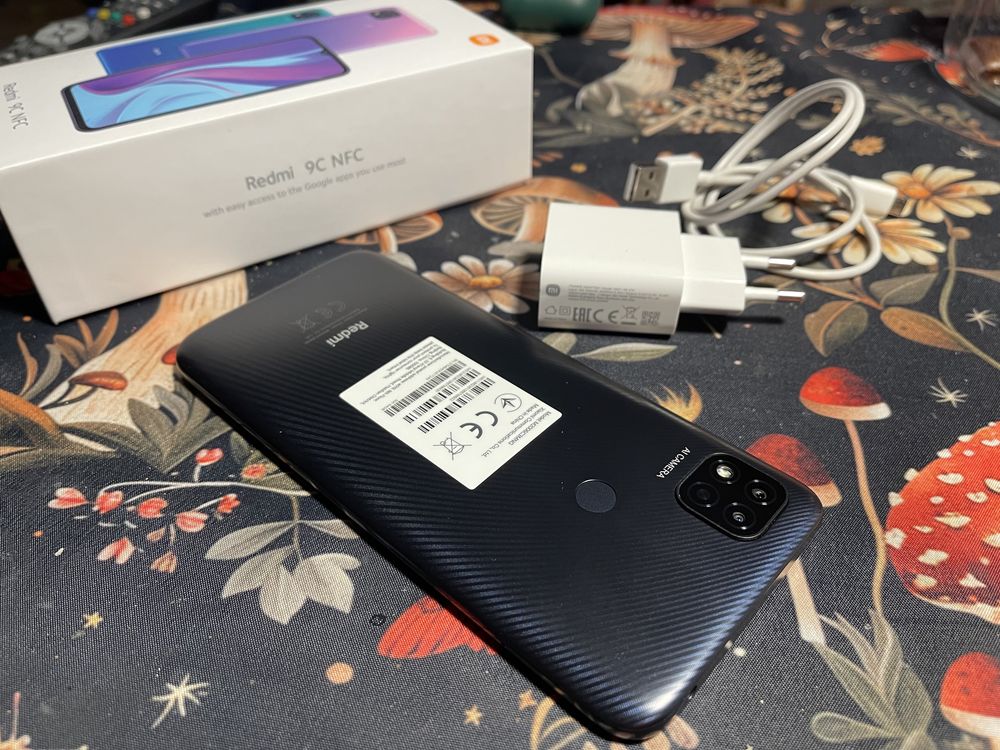 Smartfon Xiaomi Redmi 9C NFC 3GB ram 64G gray stan bardzo dobry