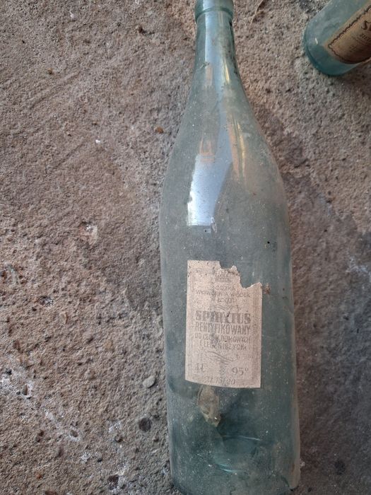 Stara butelka kolekcjonerska