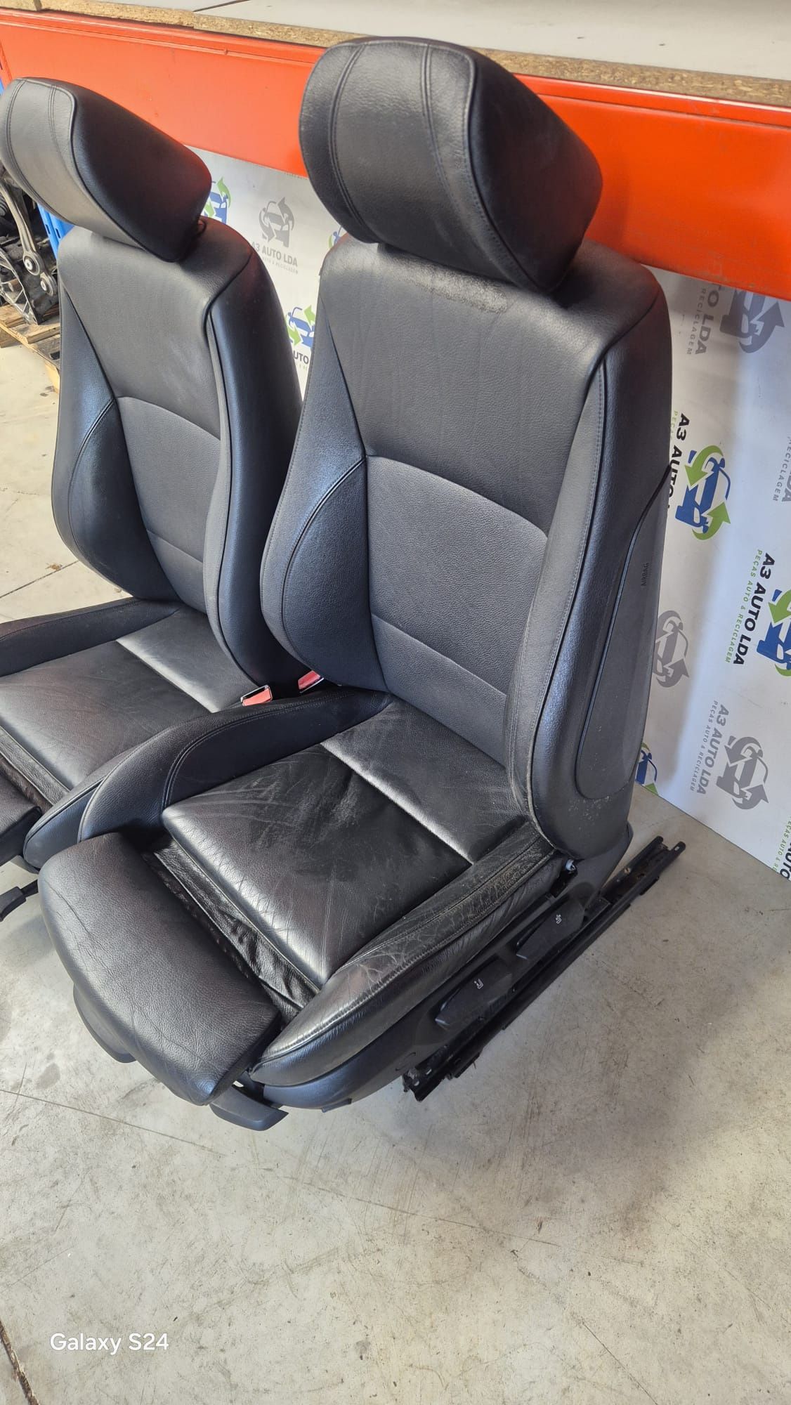 Conjunto de bancos em pele BMW E90 Pack M