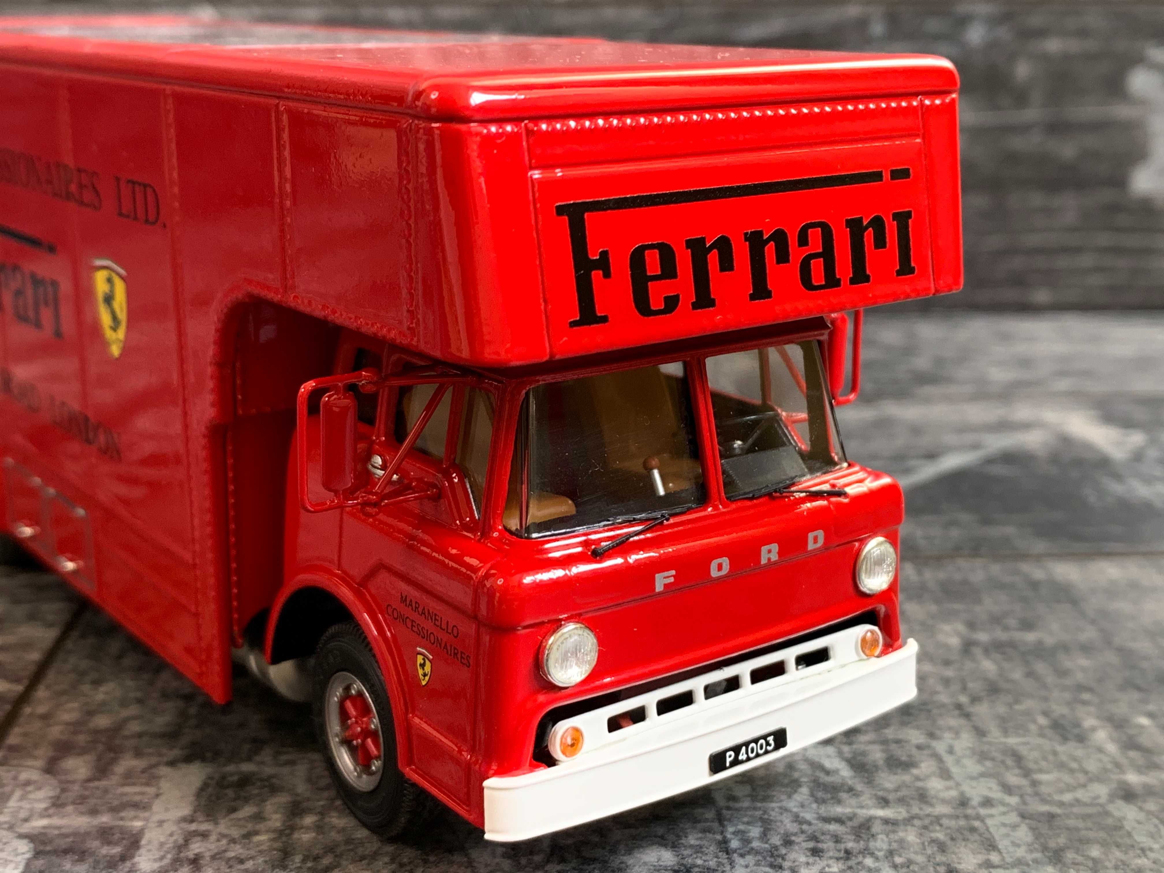 Колекційна модель Exoto 1/43 Ford C Type Ferrari transporter