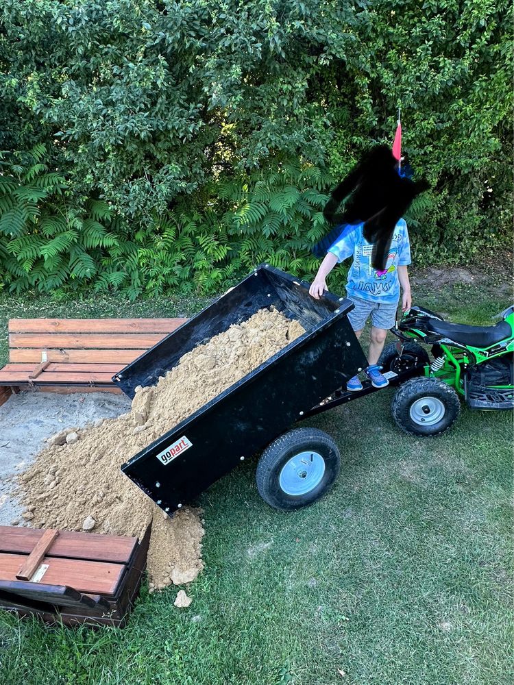 Nowa Przyczepka do quada i kosiarki kiper 225 kg