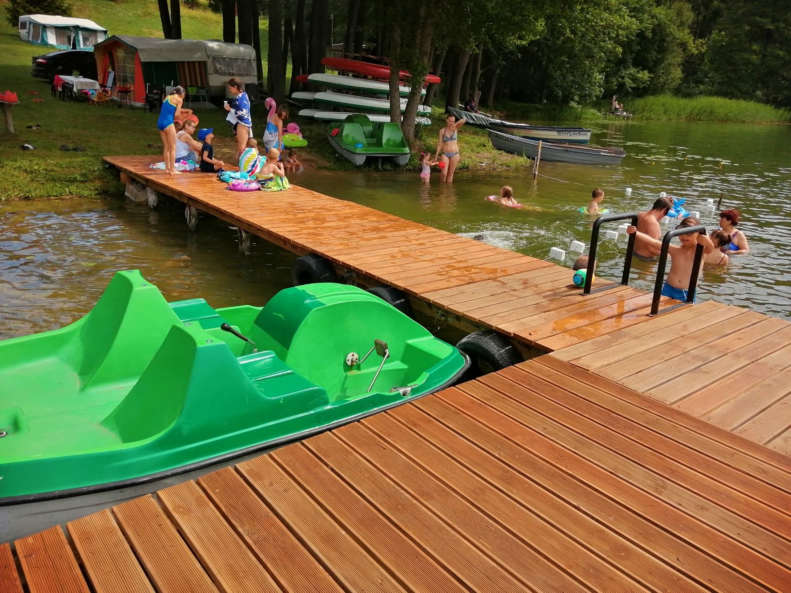 Domek holenderski 1nad jeziorem Białym "Zacisze"