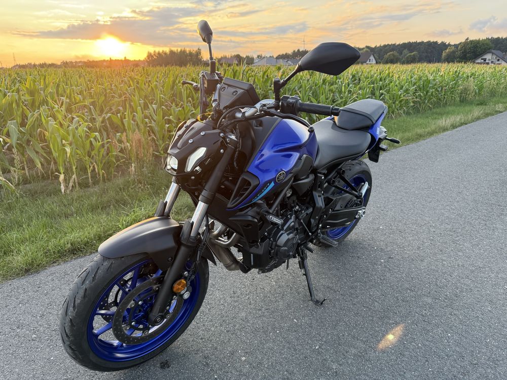 Yamaha MT07 A2 35kW rok 2024 Tablet Ładna Niemiec Transport