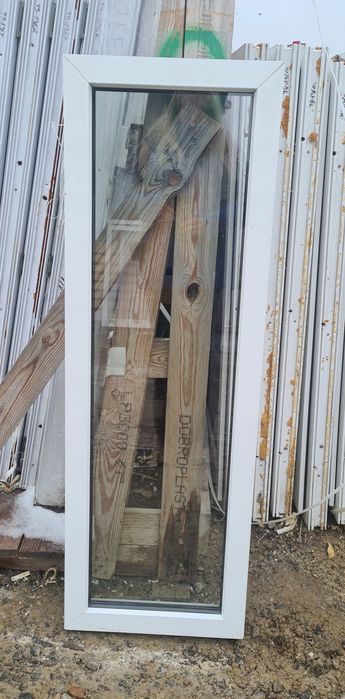 OKNA KacprzaK Witryna 44x131 FIX Używany PCV  Lider Okna OLX